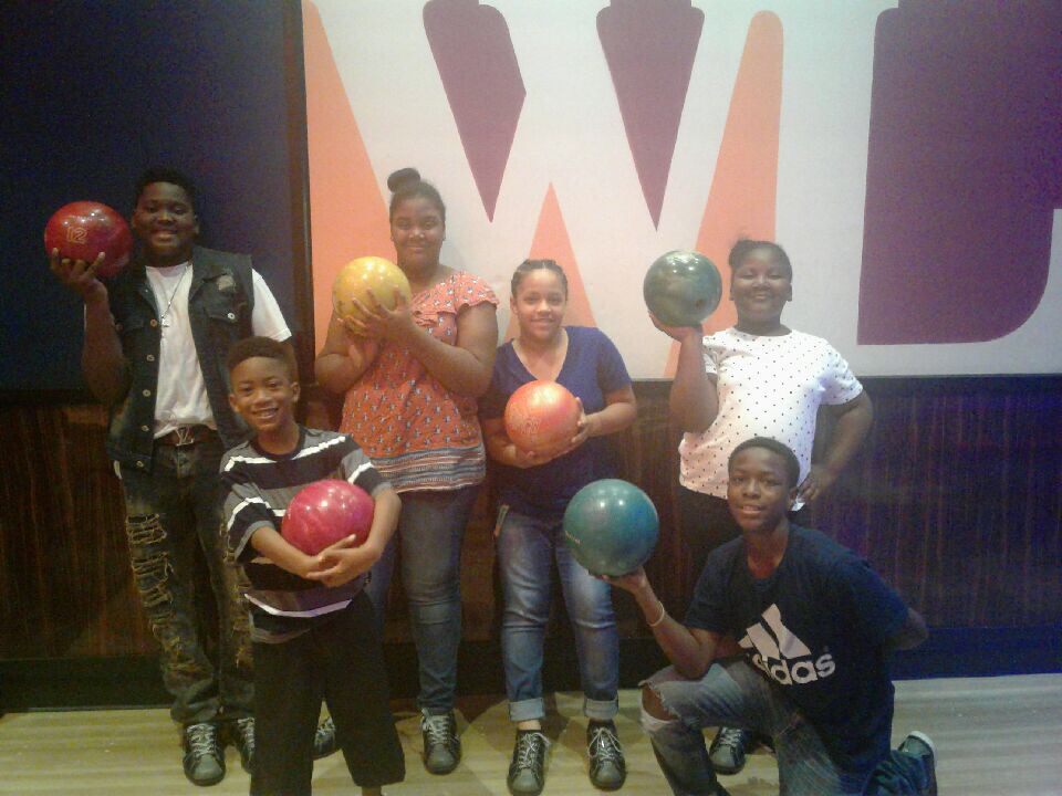 Birthday wish GRANTED!  Kelyse chooses Kings Bowling!