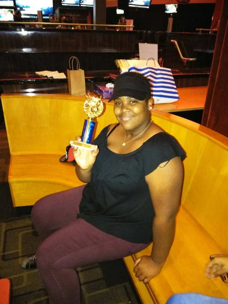 Birthday wish GRANTED!  Kyeda chooses Kings Bowling!